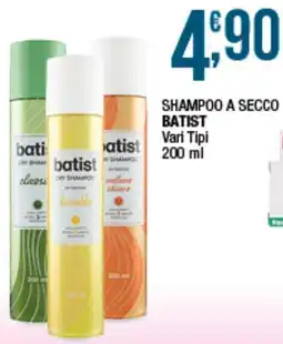 Sidis Shampoo a secco Batist offerta