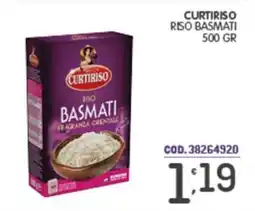 Eurocash Curtiriso Riso Basmati offerta