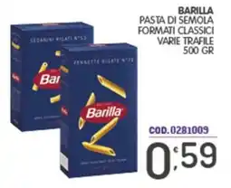 Eurocash Barilla pasta di semola offerta