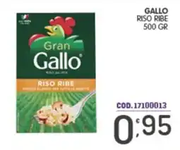 Eurocash Gran Gallo Riso Ribe offerta