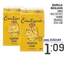 Eurocash Barilla Emiliane nidi all'uovo varie offerta