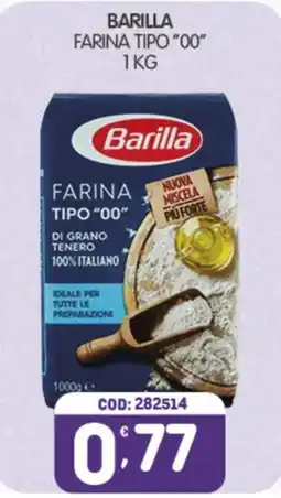 Eurocash Barilla farina tipo 00 offerta
