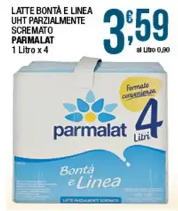 Sidis Latte Bontà e Linea Parmalat offerta