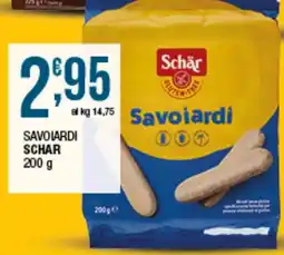 Sidis Savoiardi Schar offerta
