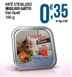 Sidis Paté sterilizzato Miglior gatto offerta