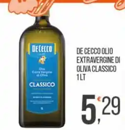 Cash pro De Cecco olio extravergine di oliva classico offerta