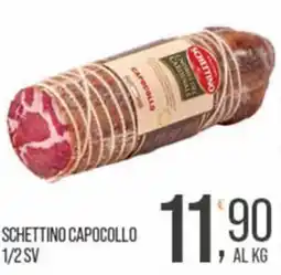 Cash pro Schettino capocollo offerta