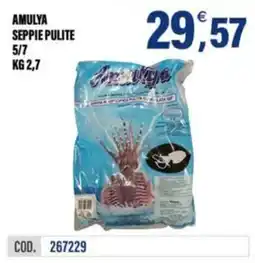 Adhoc Amulya seppie pulite offerta