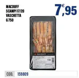 Adhoc Macduff scampi 17/20 offerta