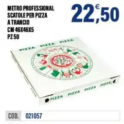 Adhoc Scatole per pizza a trancio offerta