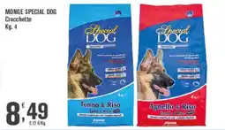 Conté Supermercati Monge special dog crocchette offerta