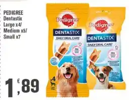 Conté Supermercati Pedigree Dentastix offerta
