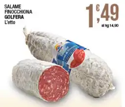 Sidis Salame finocchiona golfera offerta