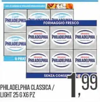 Cash pro Philadelphia classica offerta