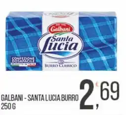 Cash pro Galbani - Santa Lucia burro offerta