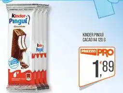 Cash pro Kinder Pinguì Cioccolato offerta
