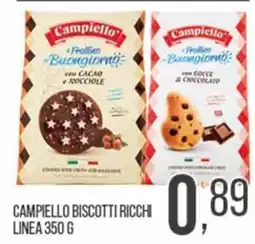Cash pro Campiello biscotti ricchi offerta