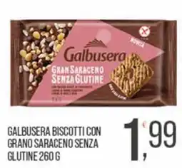 Cash pro Galbusera biscotti con grano saraceno senza glutine offerta