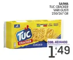 Eurocash Tuc cracker classico offerta