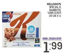 Eurocash Kellogg's Special K barrette vari gusti offerta