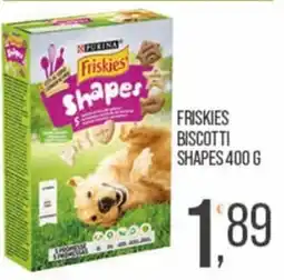 Cash pro Friskies biscotti shapes offerta