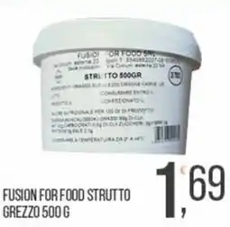 Cash pro Fusion for food strutto grezzo offerta