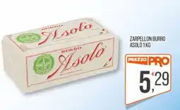 Cash pro Burro Asolo offerta