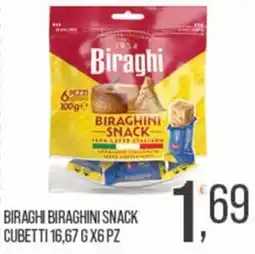 Cash pro Biraghi Biraghini Snack offerta