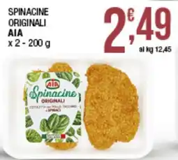 Sidis Spinacine originali AIA offerta