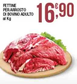 Sidis Fettine per arrosto di bovino adulto offerta