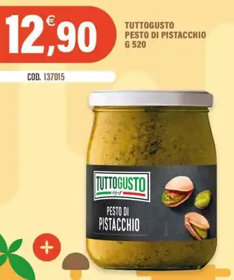 Tuttogusto pesto di pistacchio