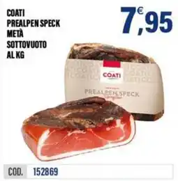 Adhoc Coati prealpen speck offerta