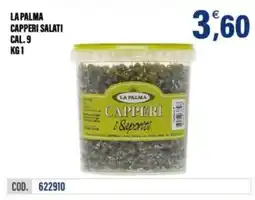 Adhoc La Palma capperi salati offerta