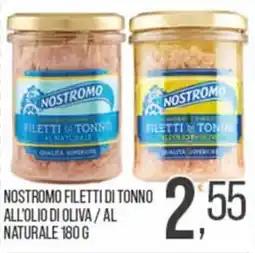 Cash pro Nostromo filetti di tonno offerta