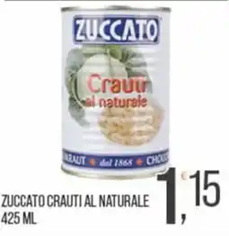 Cash pro Zuccato crauti al naturale offerta