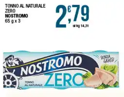 Sidis Tonno al naturale Nostromo Zero offerta