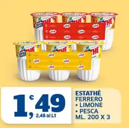 Ok Sigma Estathè Ferrero offerta
