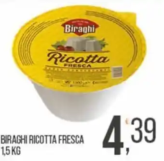 Cash pro Biraghi ricotta fresca offerta