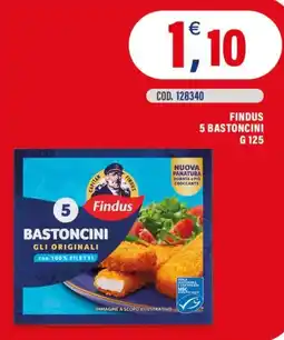 Adhoc Findus Bastoncini gli originali offerta