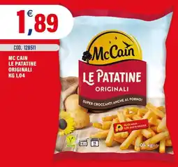 Adhoc McCain Le Patatine Originali offerta