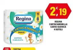 Adhoc Regina carta igienica cartacamomilla maxi offerta