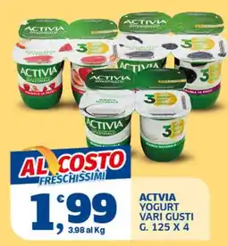 Ok Sigma Activia yogurt offerta