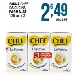 Sidis Panna Chef da cucina Parmalat offerta