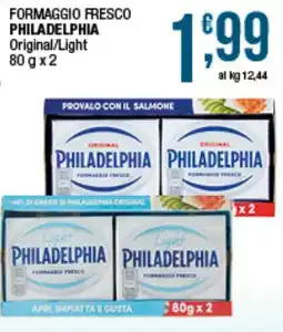 Sidis Formaggio fresco Philadelphia Original/Light offerta