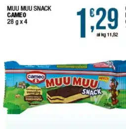 Sidis Cameo Muu Muu Snack offerta