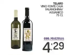 Eurocash Telaro vino fonte caja offerta
