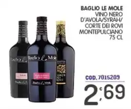Eurocash Baglio Le Mole Vino Nero offerta