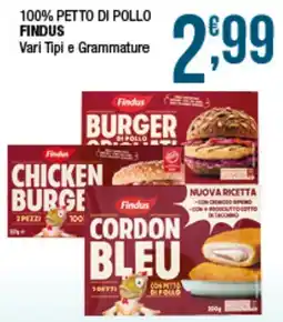 Sidis Findus Burger di Pollo offerta