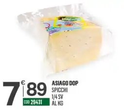Tutto Risparmio Cash&Carry Asiago Dop Spicchi offerta