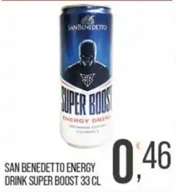 Cash pro San Benedetto energy drink super boost offerta